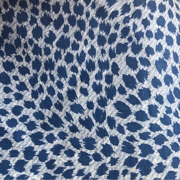 Peck & Peck navy print Casual Capri pants  Size 12 - Picture 3 of 9